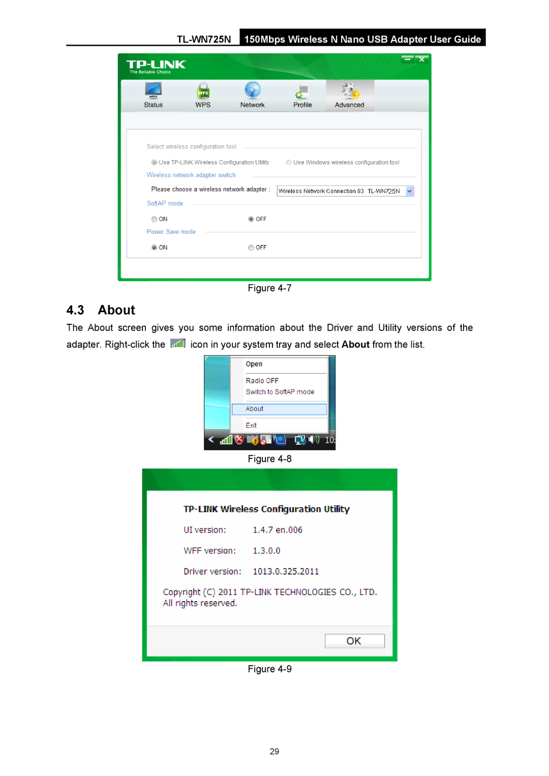 TP-Link TL-WN725N manual About 