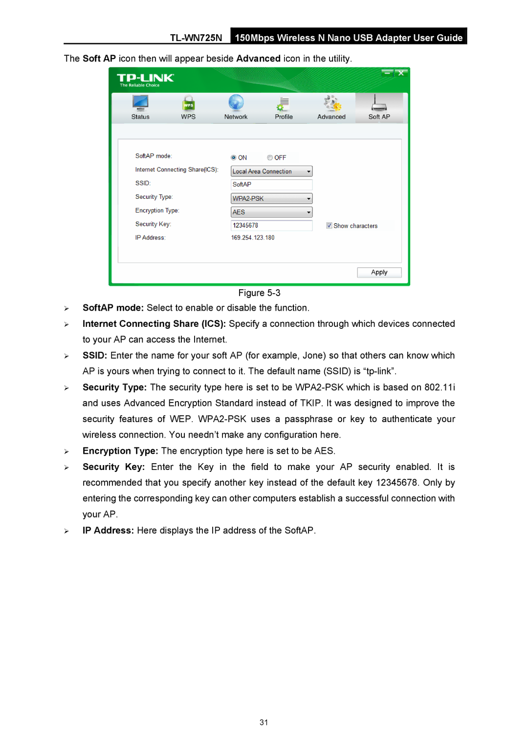 TP-Link manual TL-WN725N150Mbps Wireless N Nano USB Adapter User Guide 