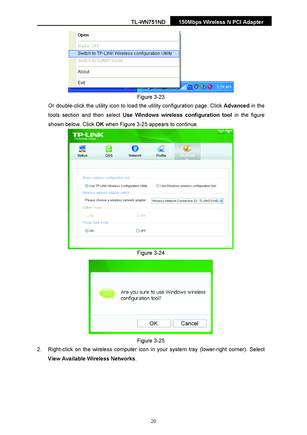 TP-Link TL-WN751ND manual 