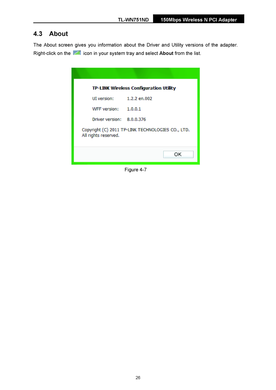 TP-Link TL-WN751ND manual About 