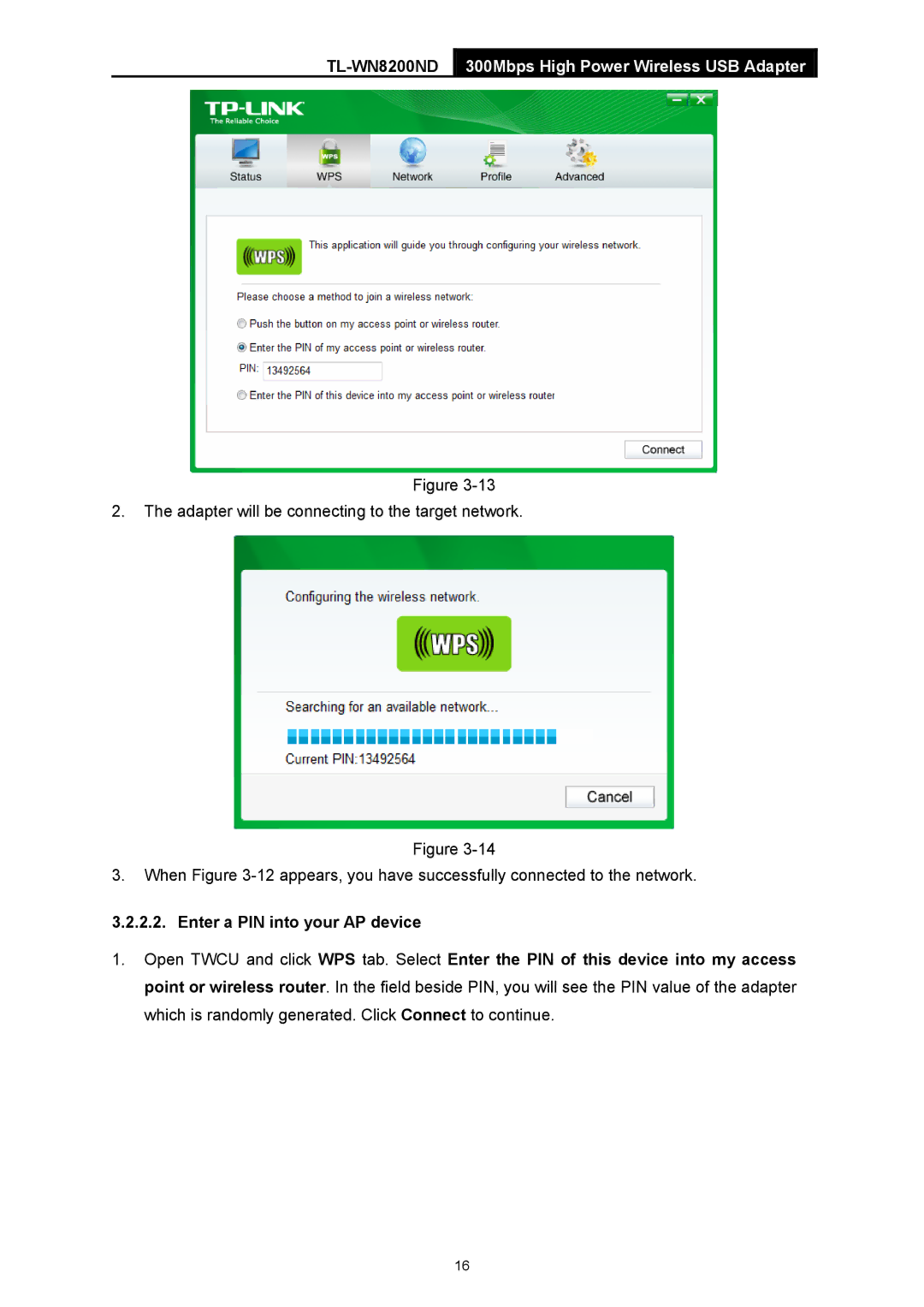 TP-Link TL-WN8200ND manual 