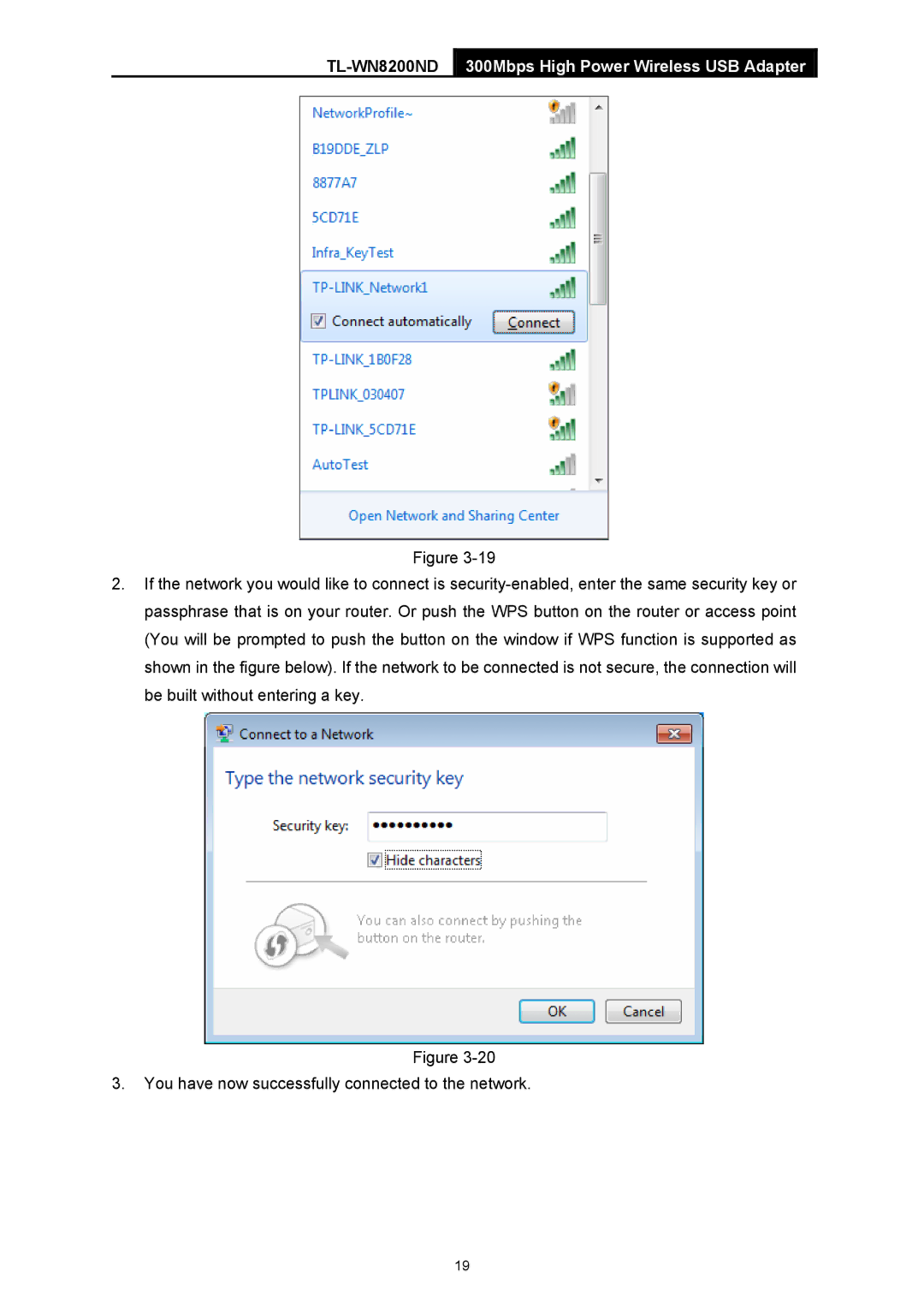 TP-Link manual TL-WN8200ND300Mbps High Power Wireless USB Adapter 