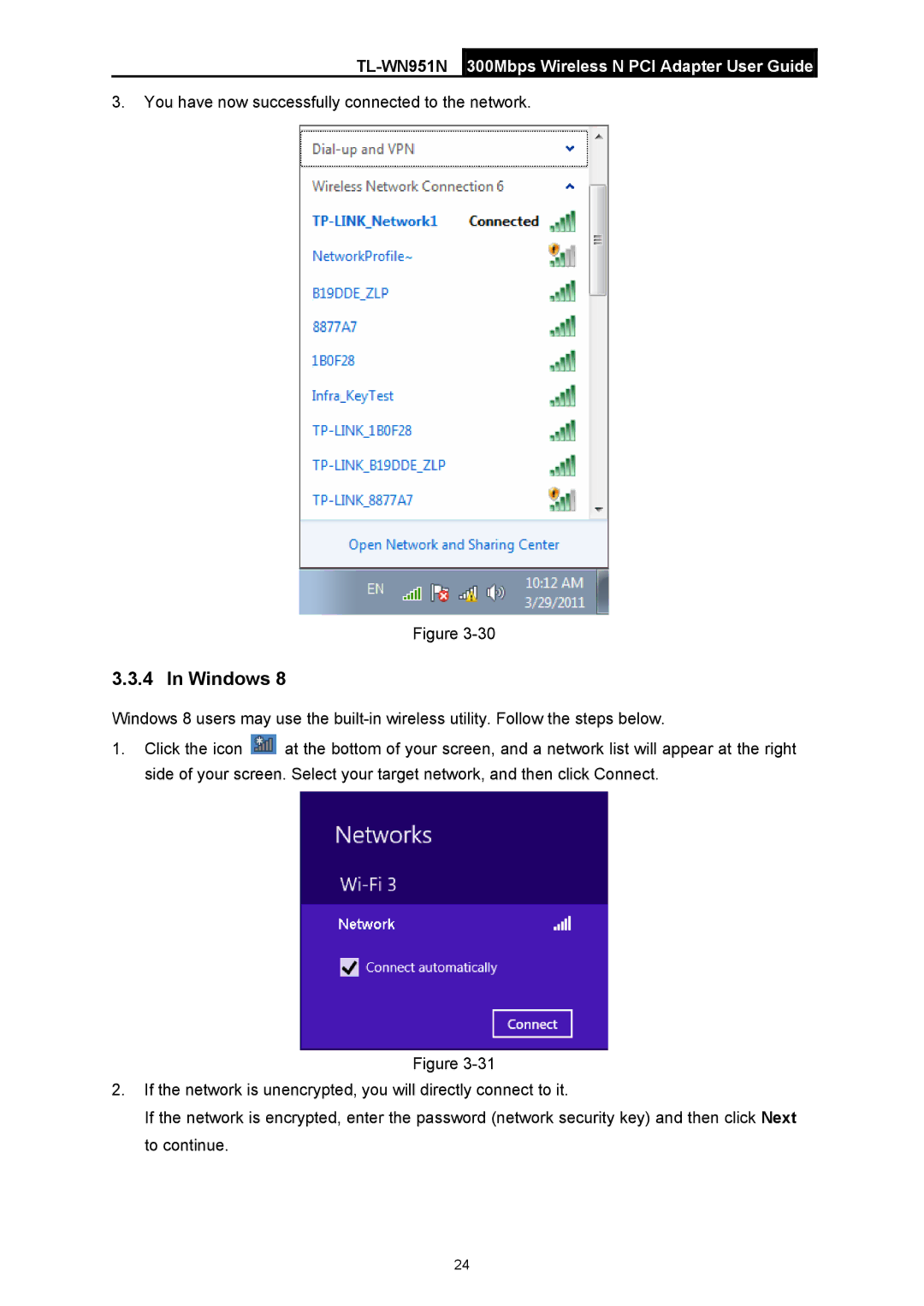 TP-Link TL-WN951N manual Windows 