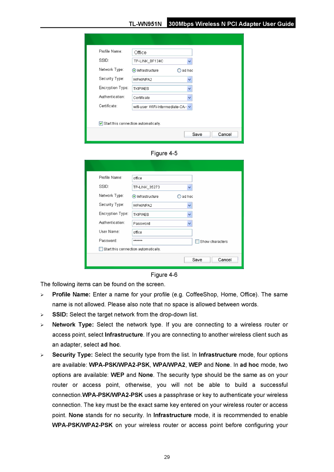 TP-Link manual TL-WN951N300Mbps Wireless N PCI Adapter User Guide 