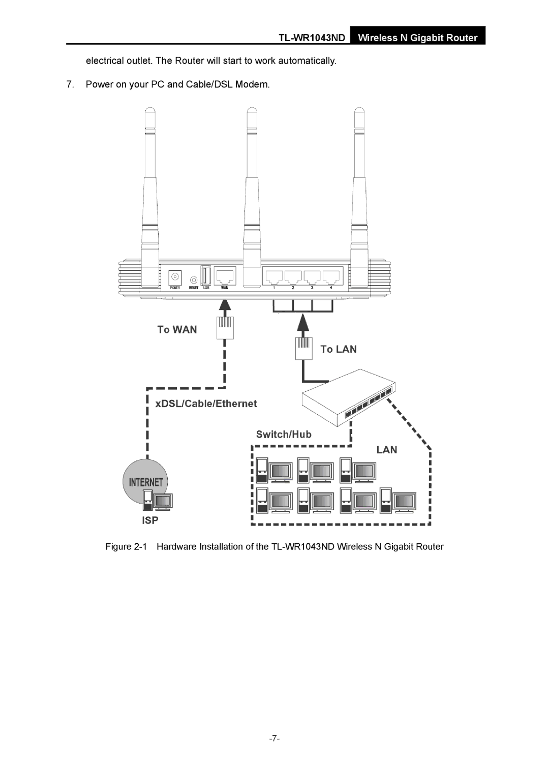 TP-Link manual TL-WR1043NDWireless N Gigabit Router 