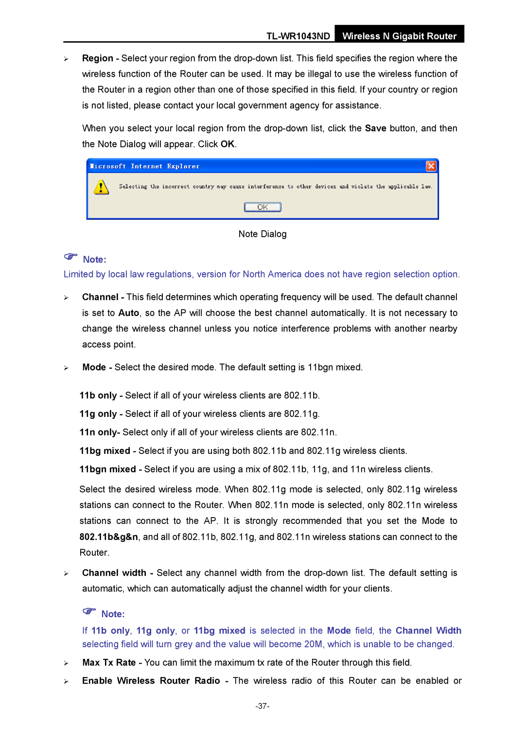 TP-Link manual TL-WR1043NDWireless N Gigabit Router 