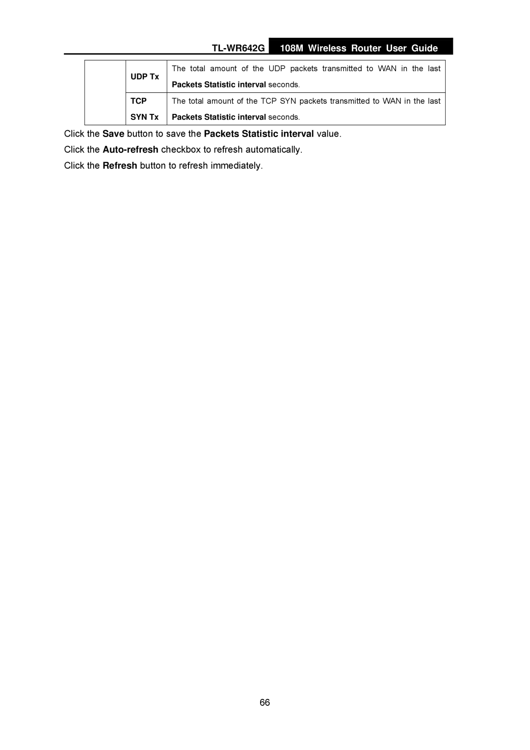 TP-Link TL-WR642G manual Tcp 