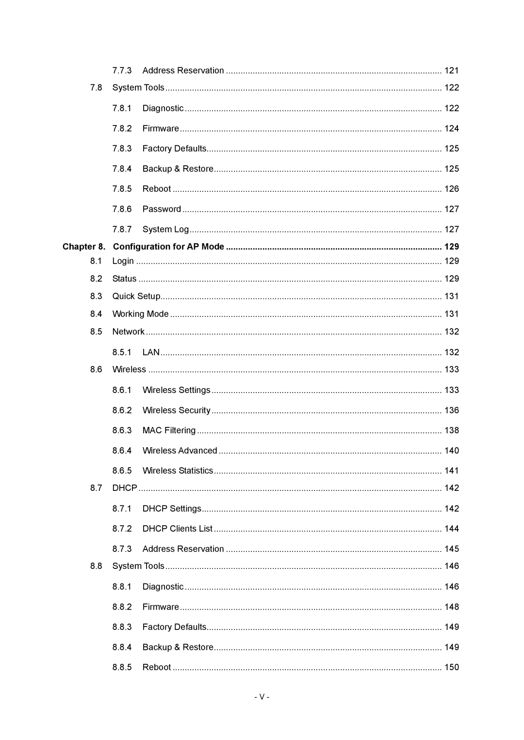 TP-Link TL-WR700N manual 129 