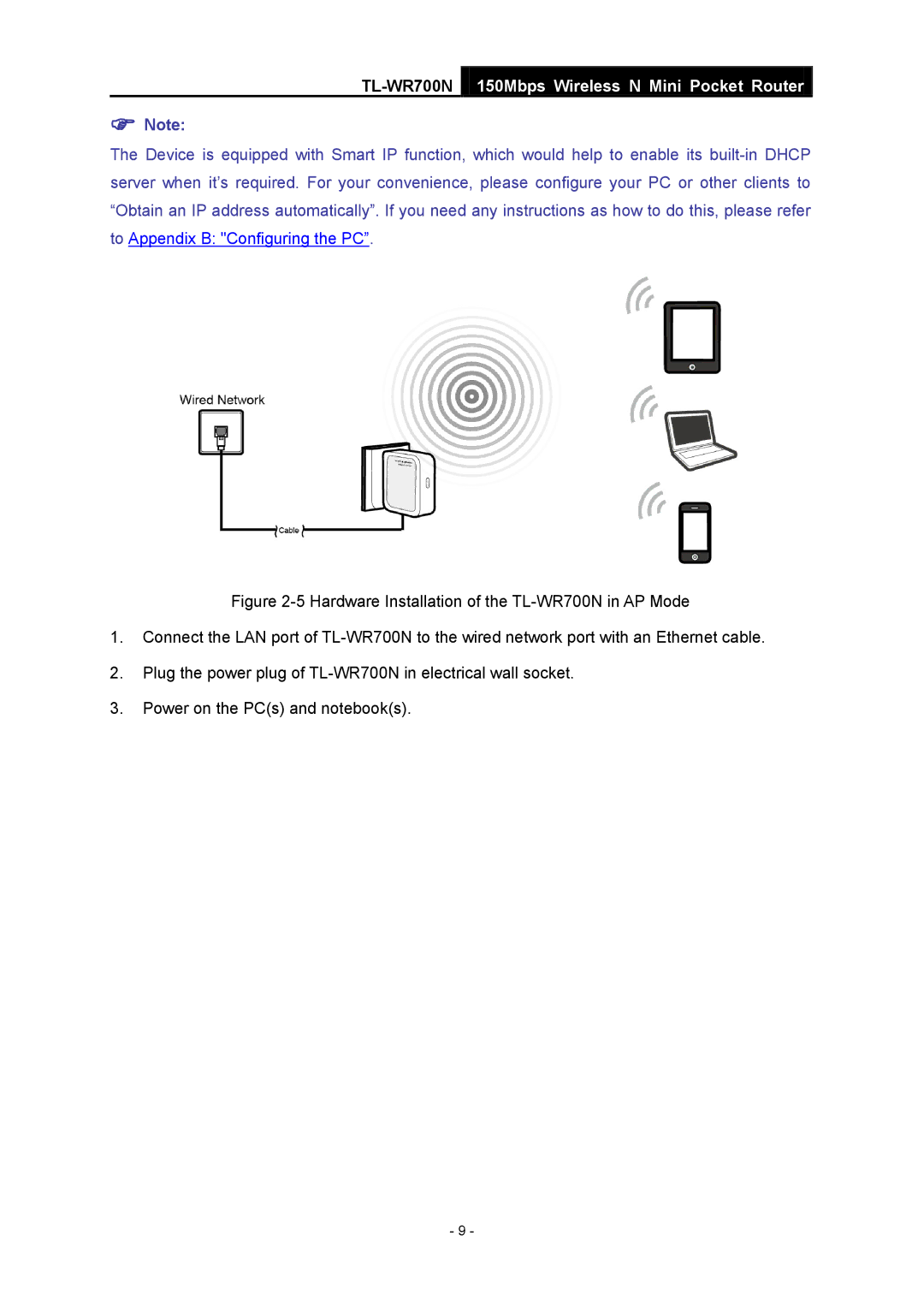 TP-Link TL-WR700N manual 