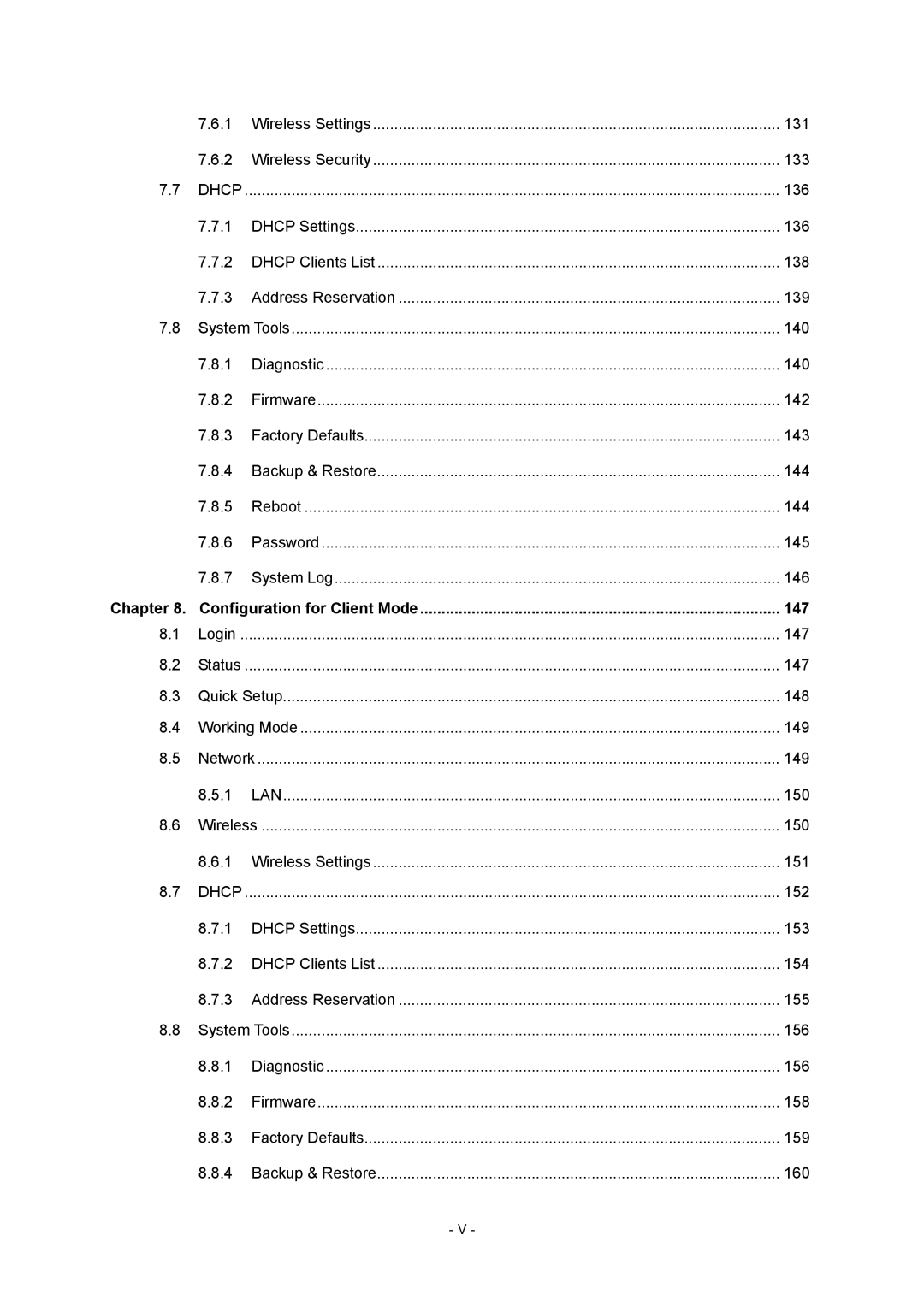 TP-Link TL-WR702N manual 147 