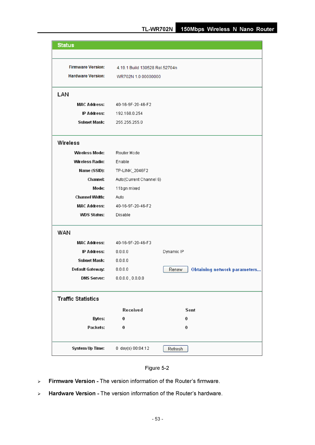 TP-Link TL-WR702N manual 