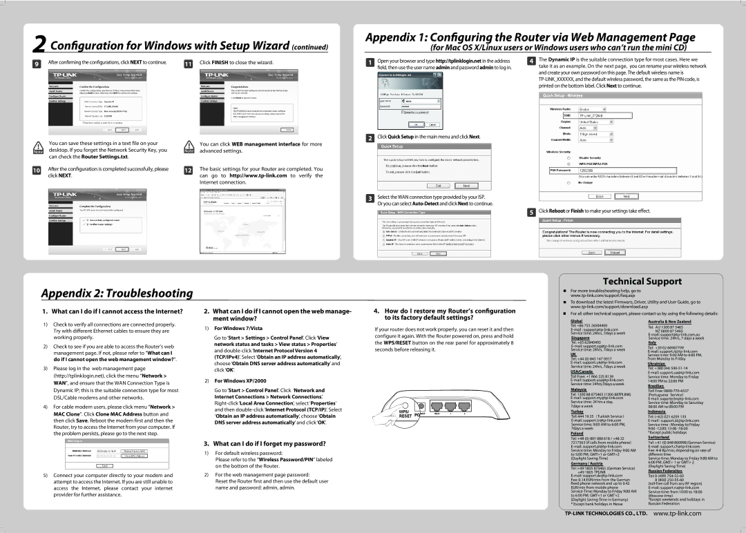 TP-Link TL-WR720N appendix Appendix 1 Conguring the Router via Web Management 