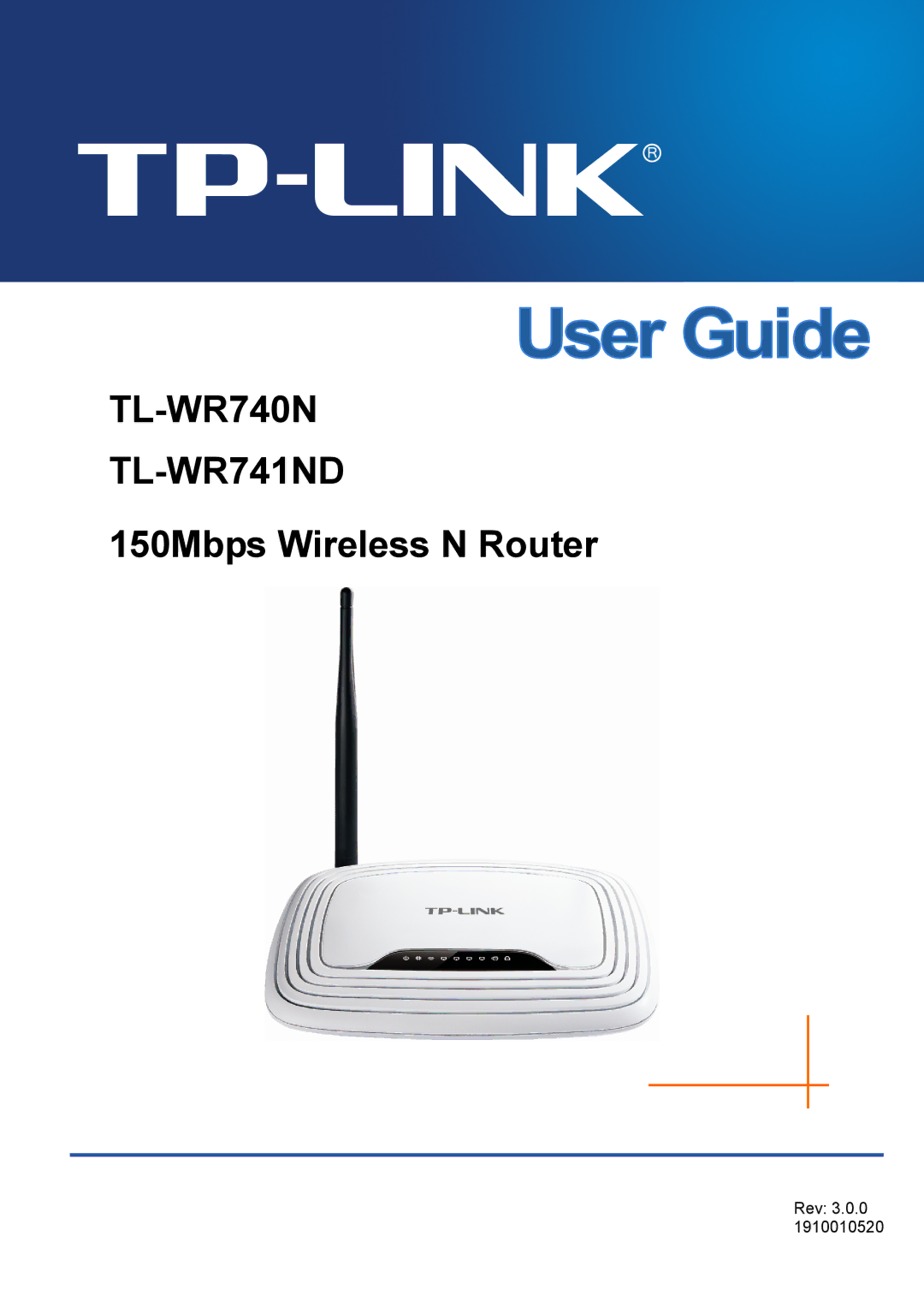 TP-Link manual TL-WR740N TL-WR741ND 