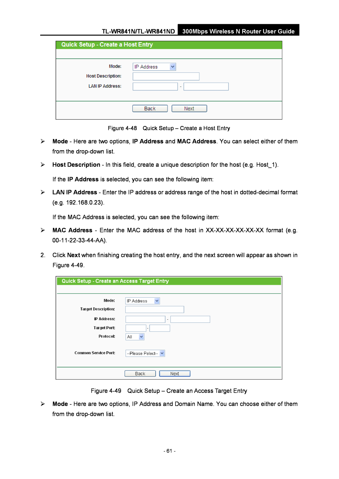 TP-Link manual TL-WR841N/TL-WR841ND 300Mbps Wireless N Router User Guide 