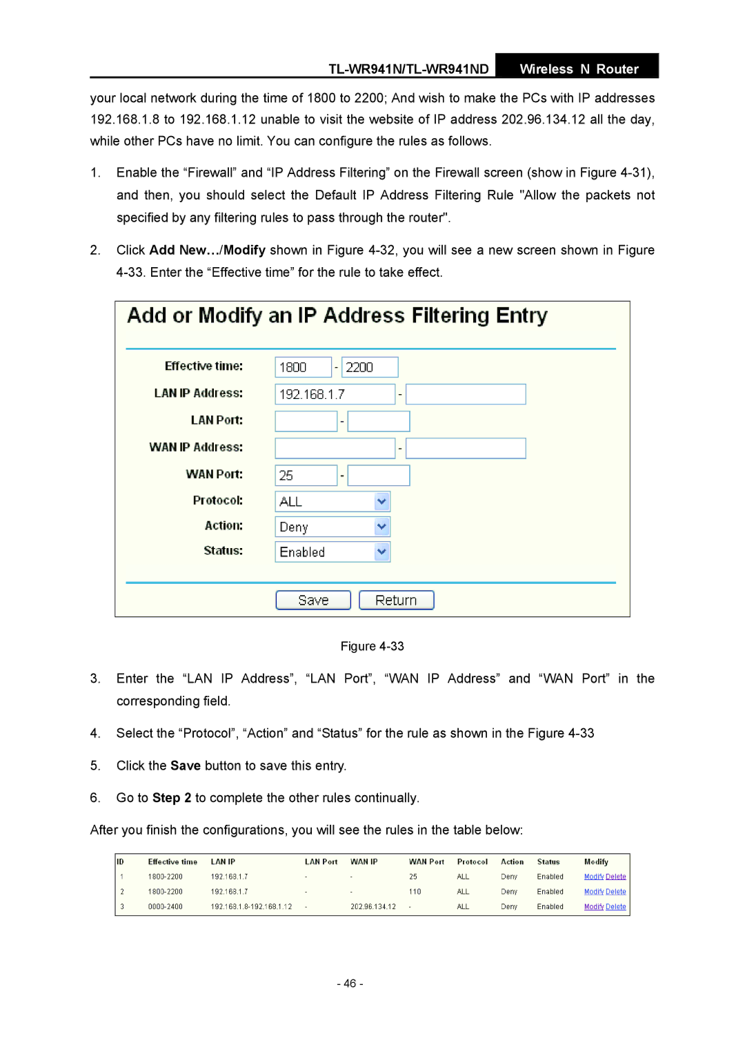 TP-Link manual TL-WR941N/TL-WR941ND 