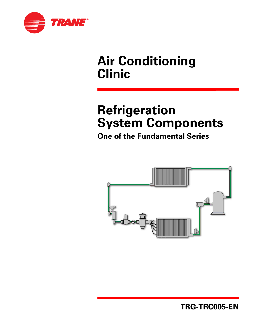 Trane trg-trc005-en manual Air Conditioning Clinic Refrigeration System Components 