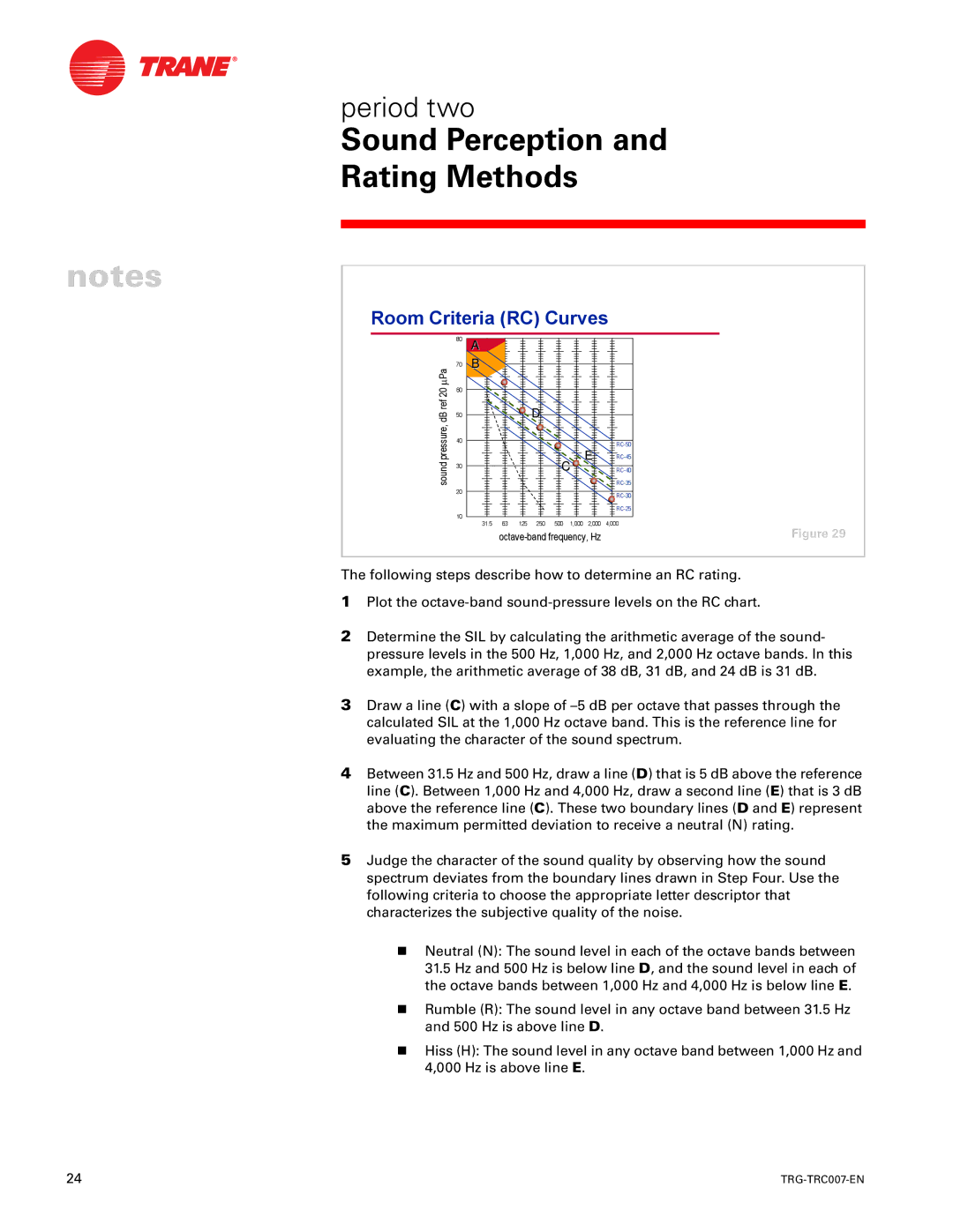 Trane TRG-TRC007-EN manual MPa DB ref Pressure 