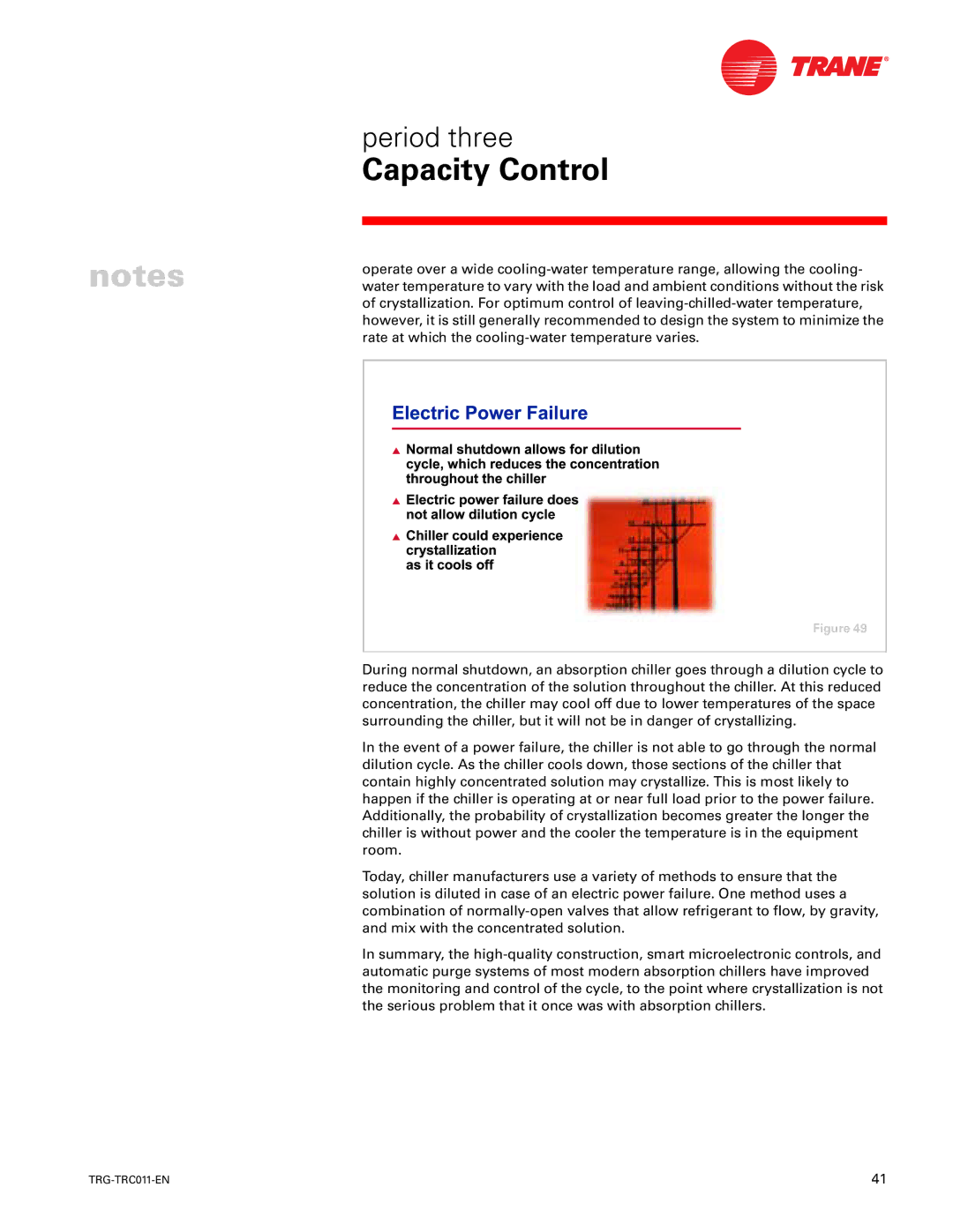 Trane TRG-TRC011-EN manual Capacity Control 