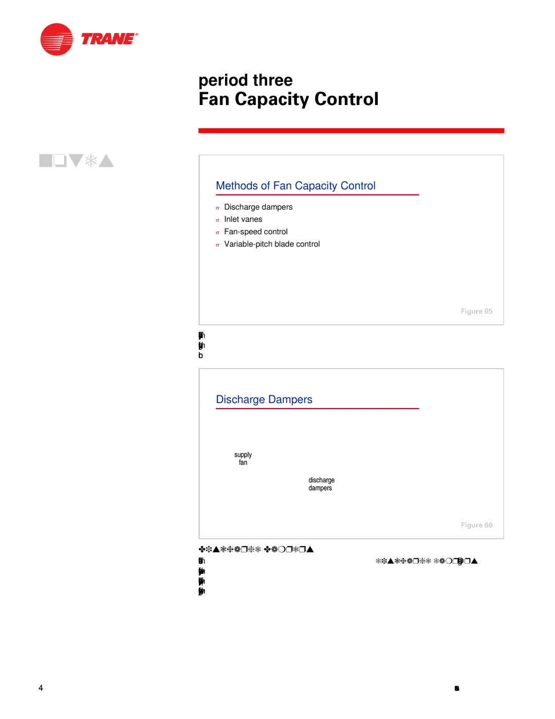 Trane TRG-TRC013-EN manual Methods of Fan Capacity Control, Discharge Dampers 