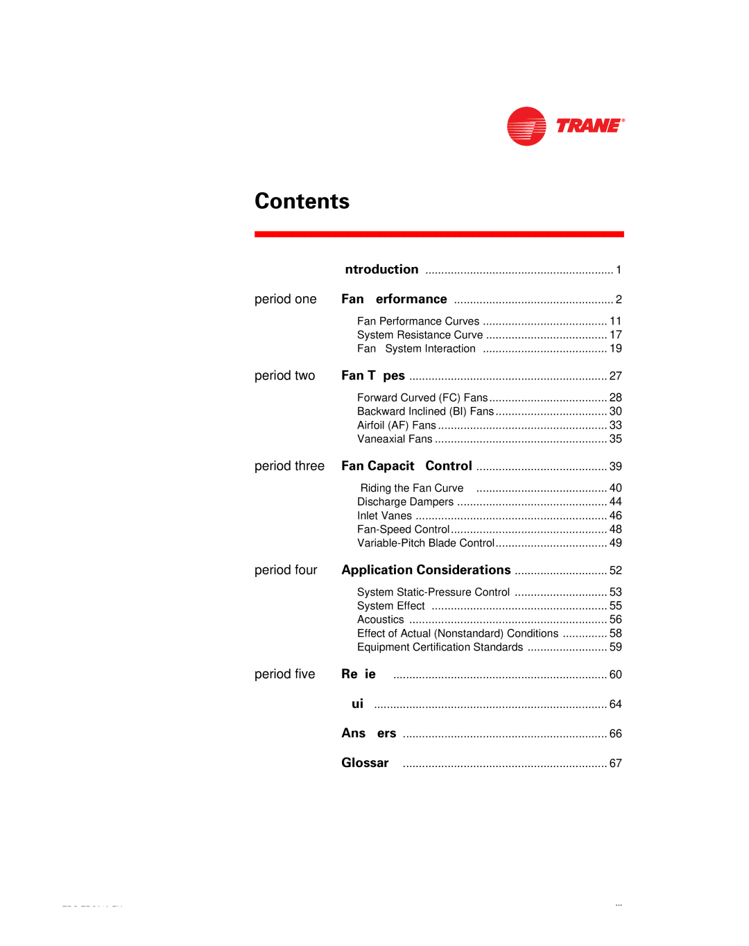 Trane TRG-TRC013-EN manual 99999999999999999999999999999 