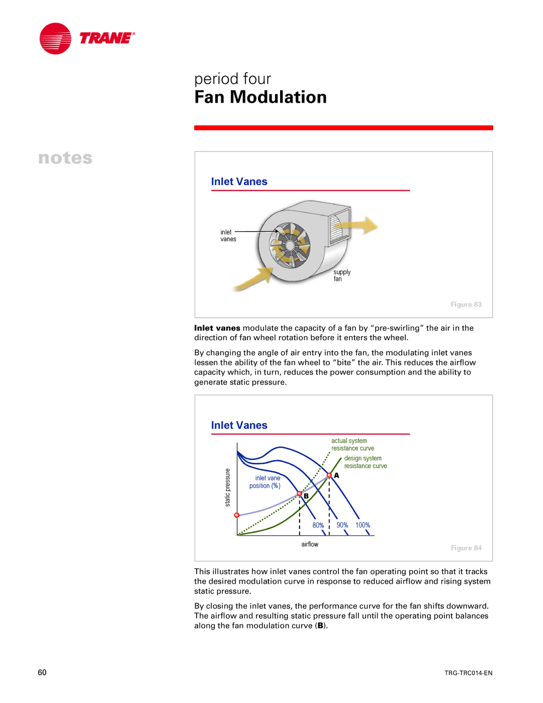 Trane TRG-TRC014-EN manual Inlet Vanes 