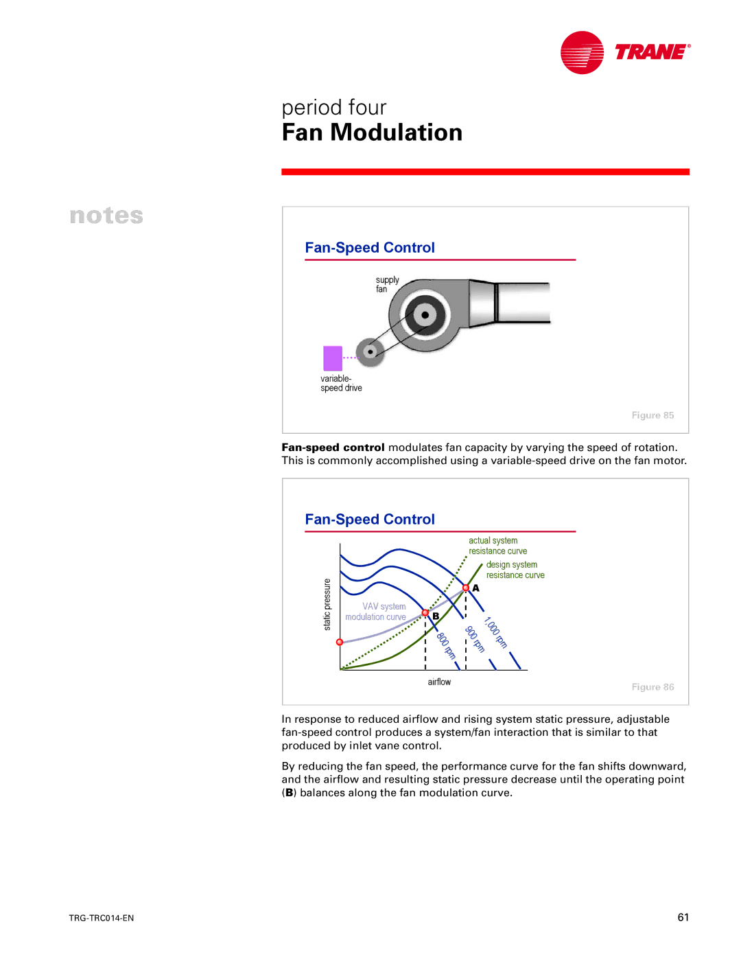 Trane TRG-TRC014-EN manual Fan-Speed Control, r p m 