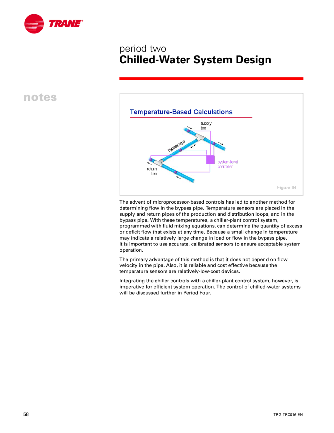 Trane TRG-TRC016-EN manual Temperature-Based Calculations 