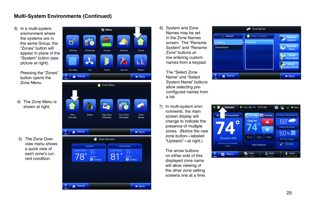 Trane XL950 manual Multi-System Environments 