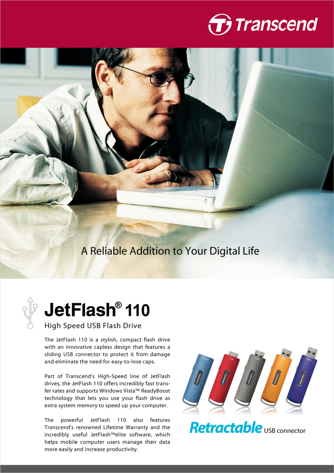 Transcend Information 110 manual 