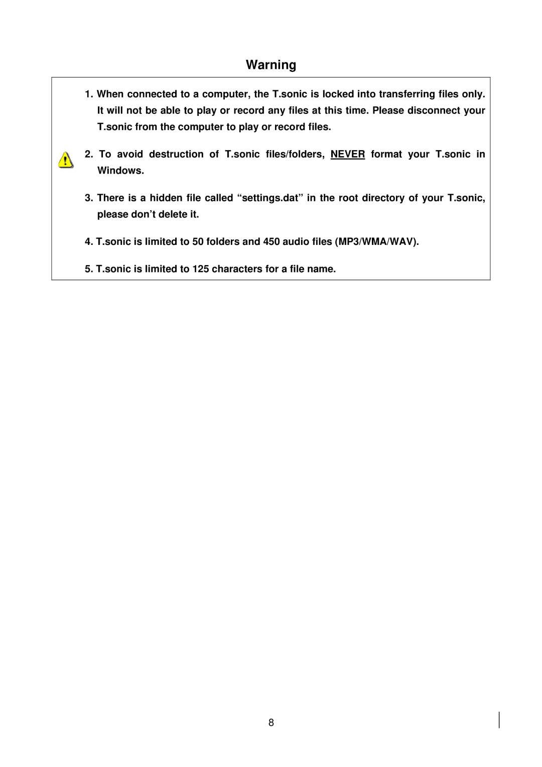 Transcend Information 510 user manual 