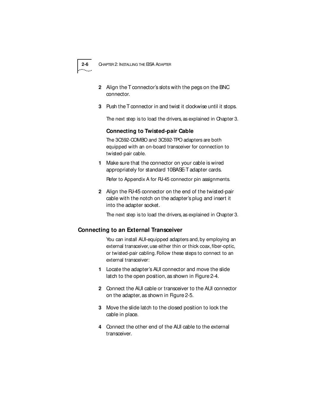 Transcend Information III manual Connecting to an External Transceiver 