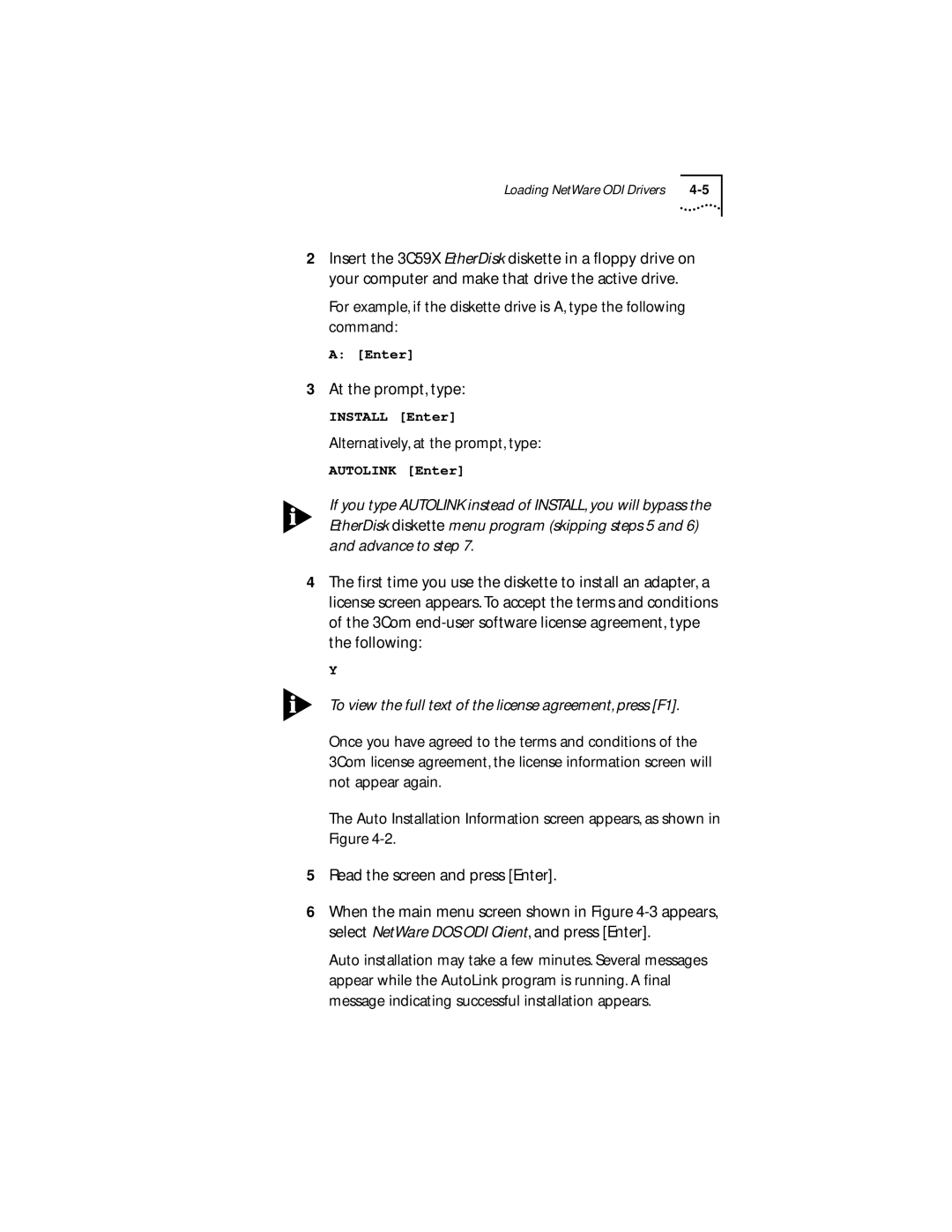 Transcend Information III manual At the prompt, type, Alternatively, at the prompt, type 