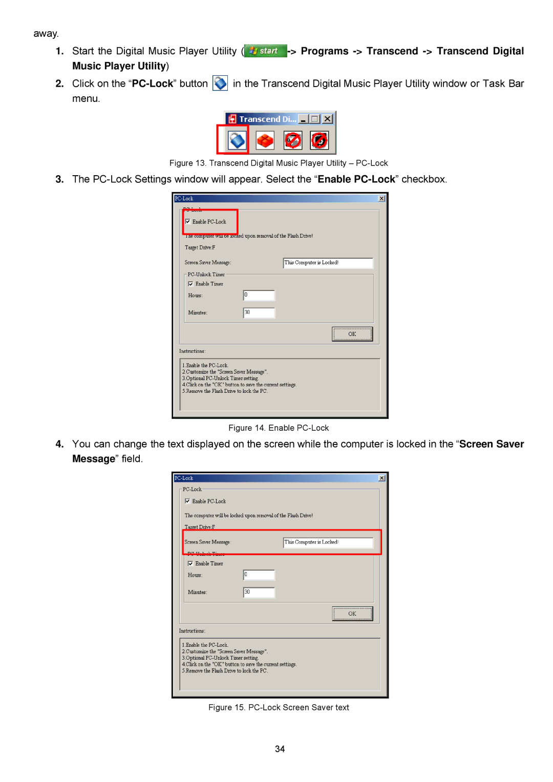 Transcend Information TS4GMP650, TS2GMP650 user manual Away 