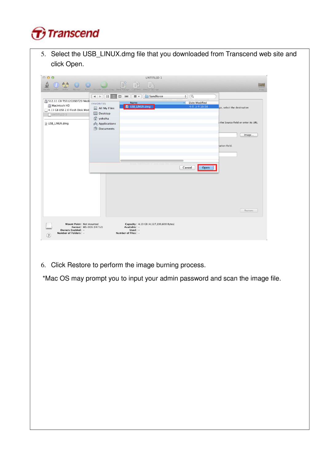 Transcend Information ssd720 user manual 