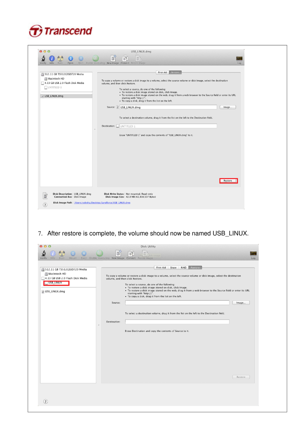 Transcend Information ssd720 user manual 