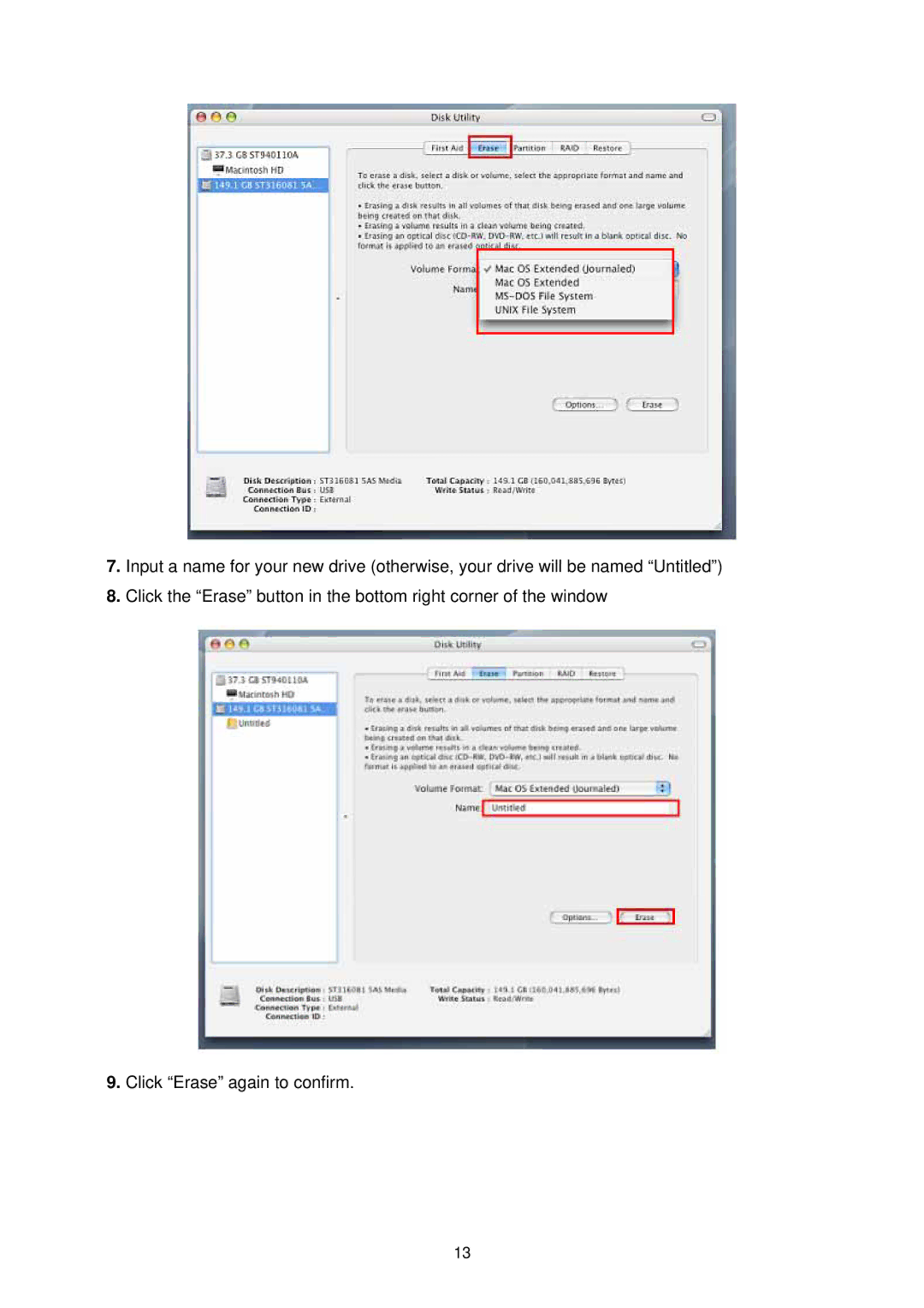 Transcend Information StoreJet 25 (Version 1.3) user manual 