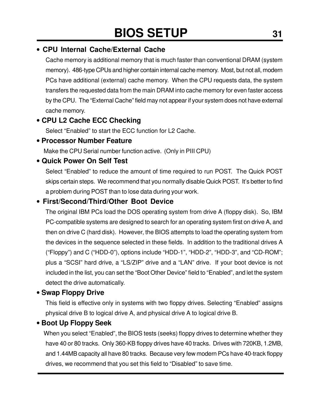 Transcend Information TS-USP3 CPU Internal Cache/External Cache, CPU L2 Cache ECC Checking, Processor Number Feature 