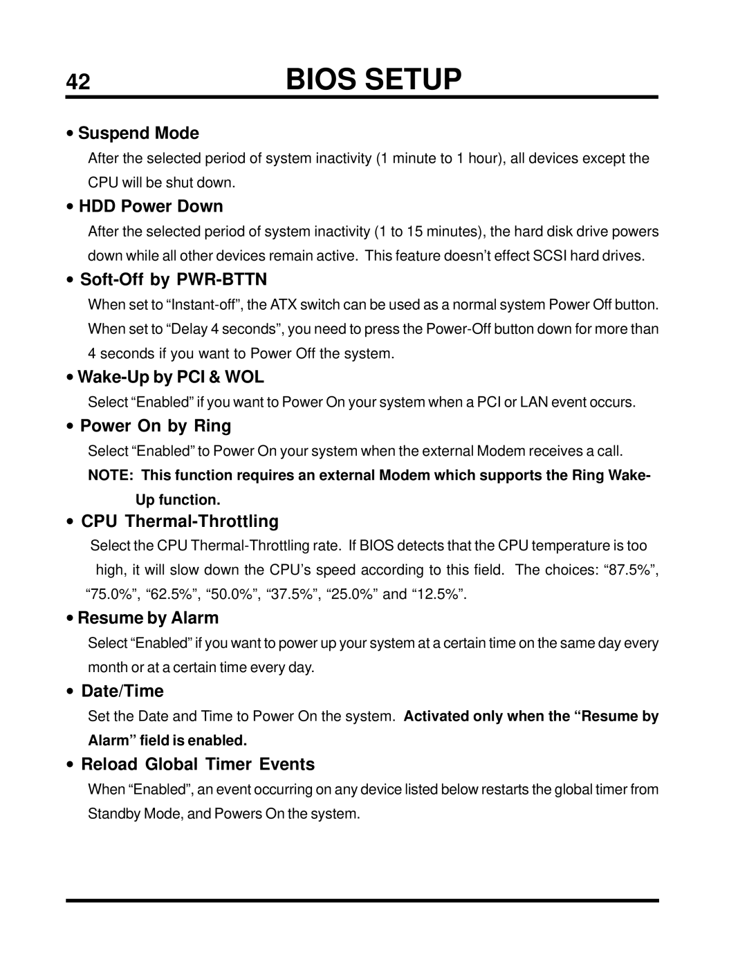 Transcend Information TS-USL3/N Suspend Mode, HDD Power Down, Soft-Off by PWR-BTTN, Wake-Up by PCI & WOL, Power On by Ring 