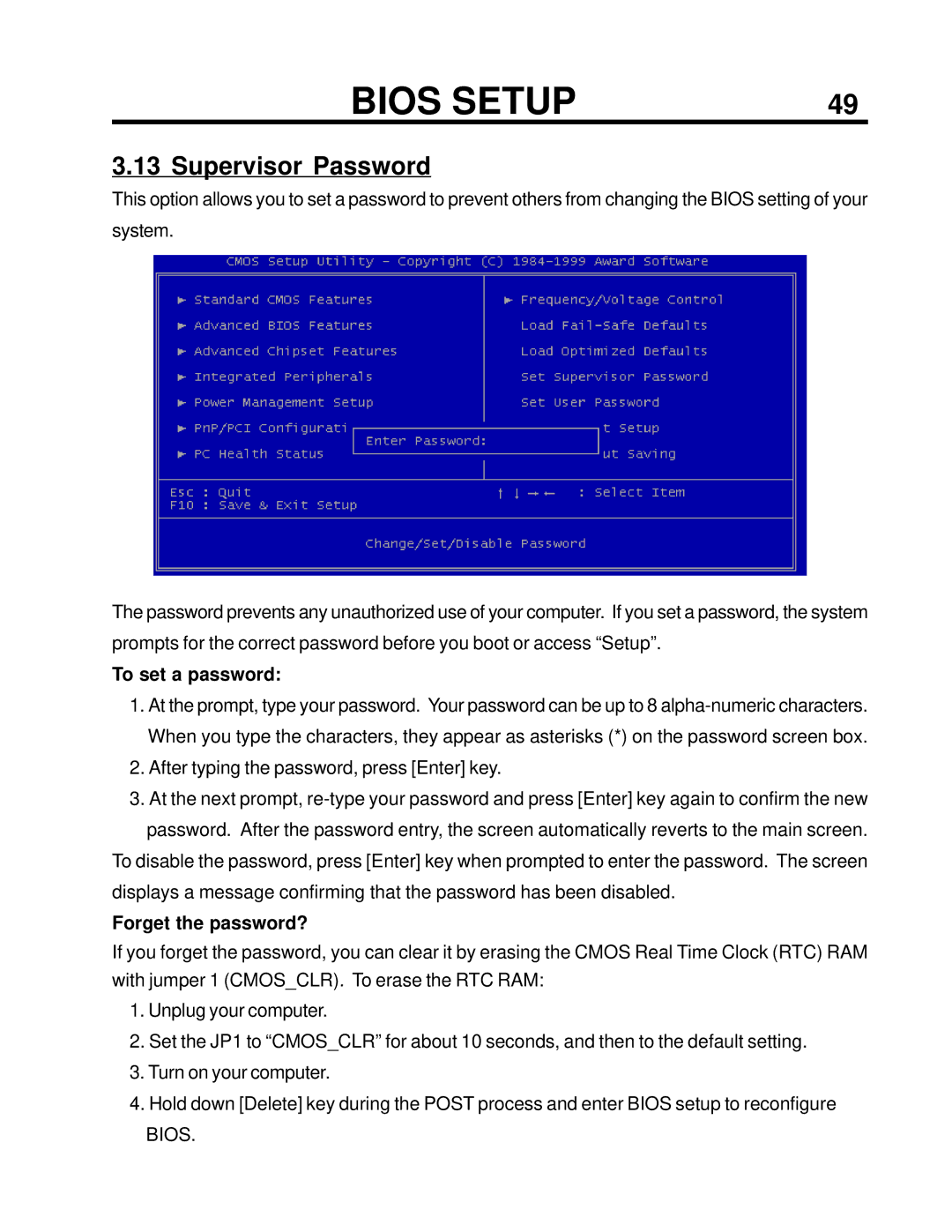 Transcend Information TS-USP3/N, TS-USL3/N user manual Supervisor Password, To set a password 