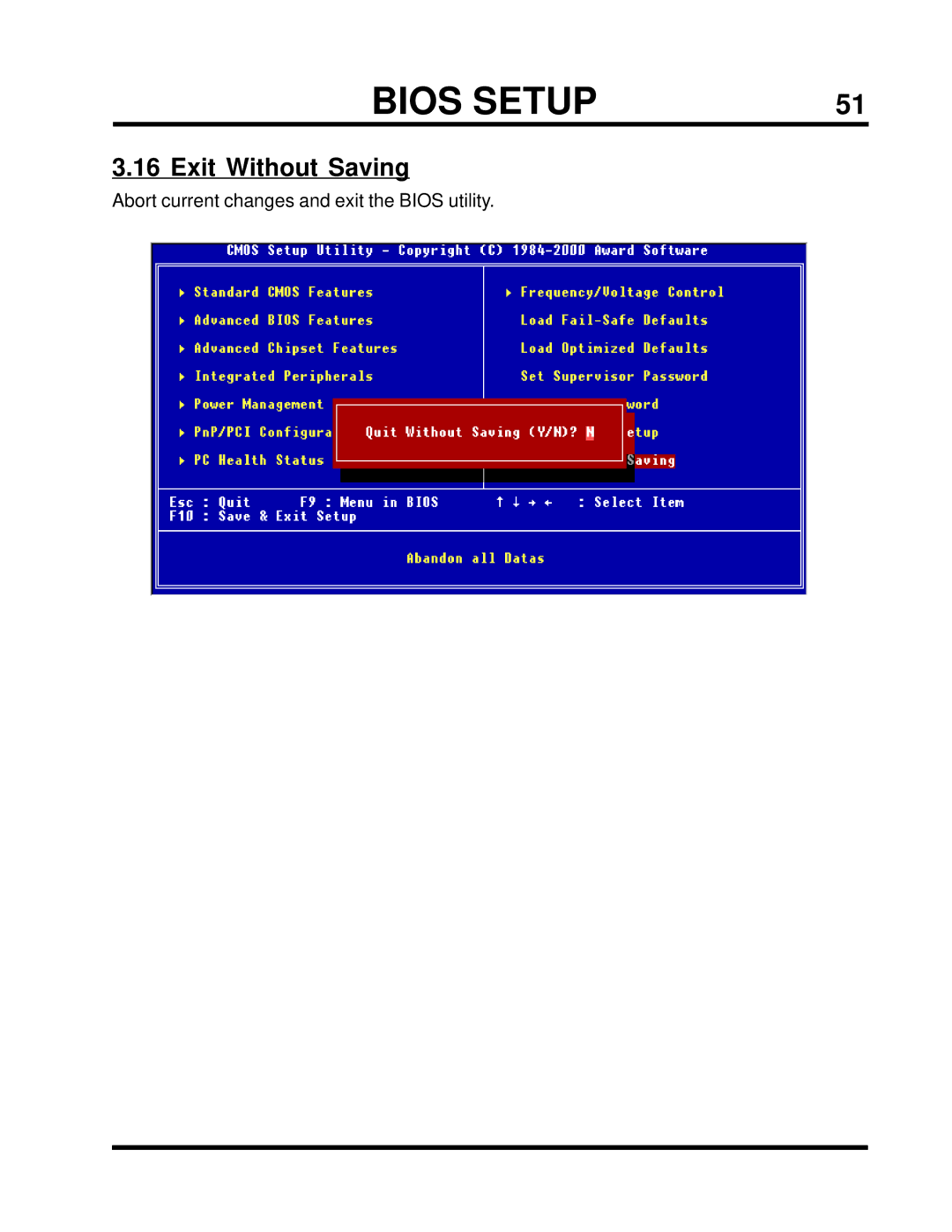 Transcend Information TS-USP3/N, TS-USL3/N user manual Exit Without Saving 