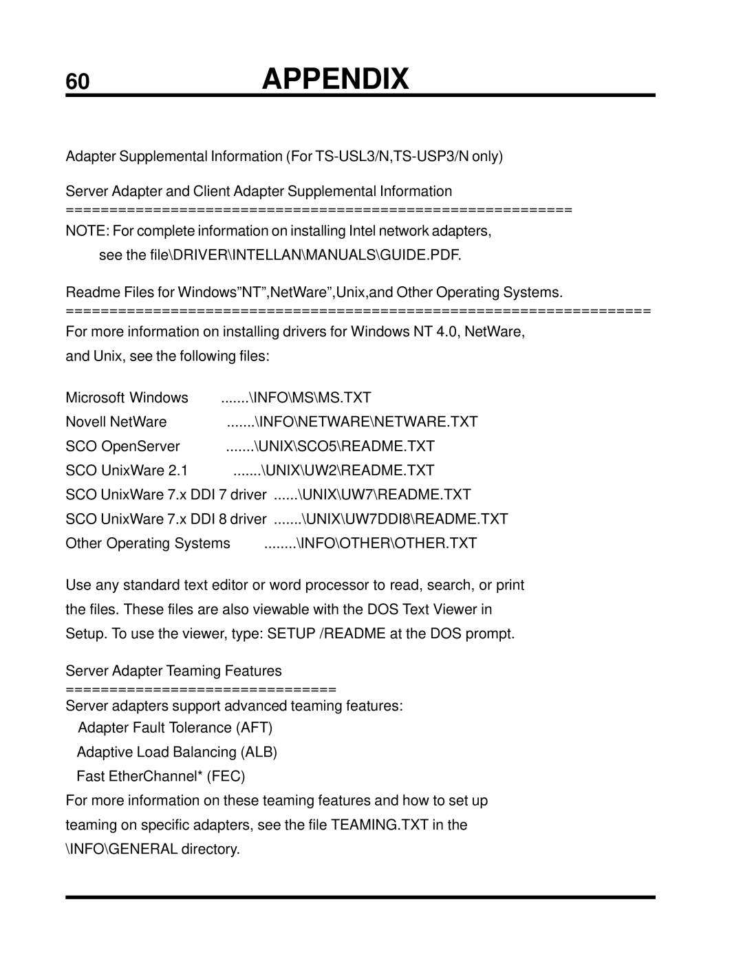 Transcend Information TS-USP3/N, TS-USL3/N user manual 60APPENDIX, Info\Other\Other.Txt 