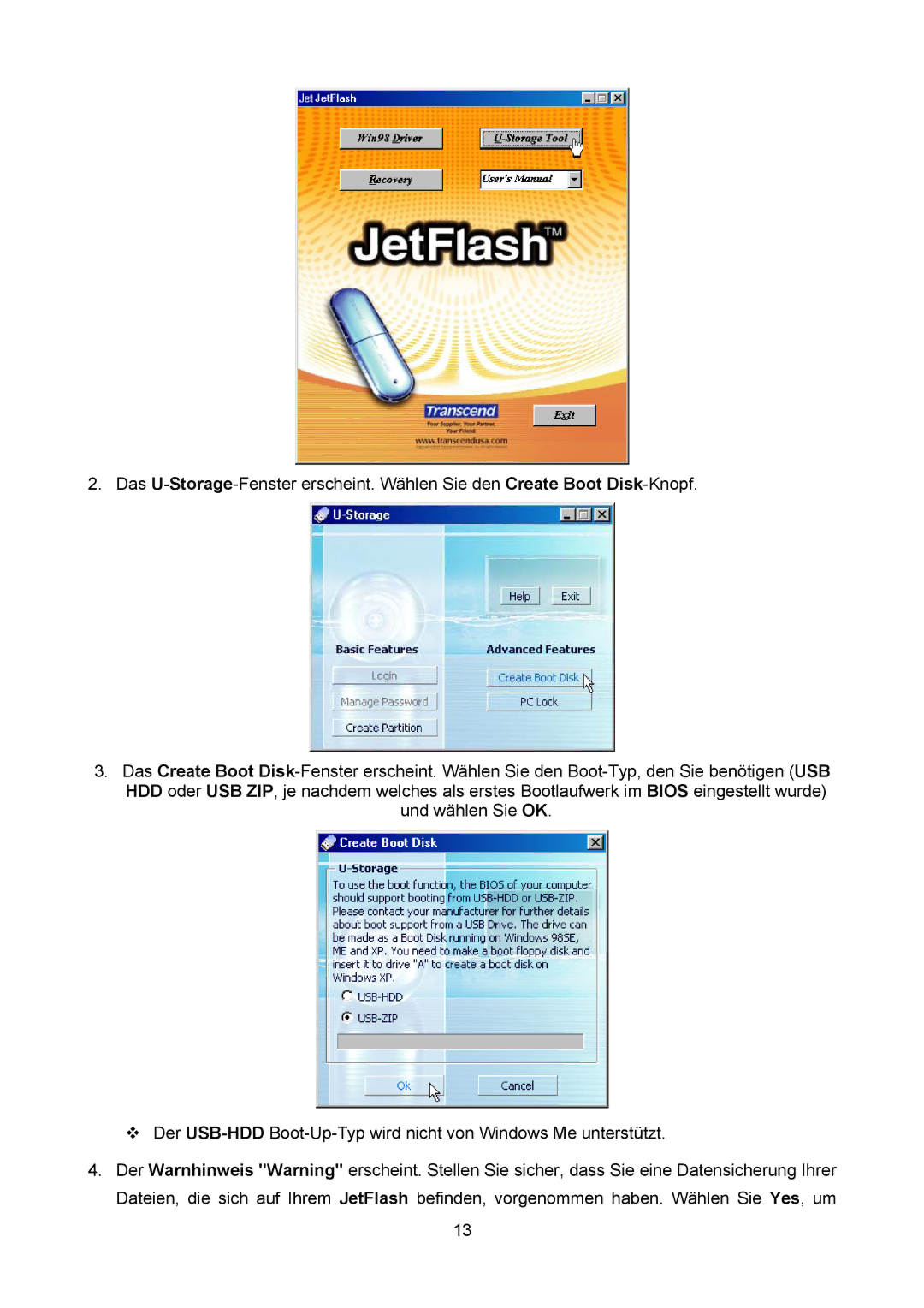 Transcend Information TS4GJF2C, TS64M-512MJF2L, TS32M-2GJF2B manual 