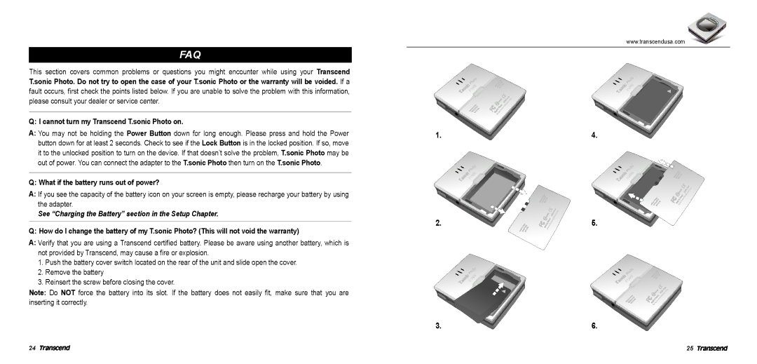 Transcend Information TS512MMP810EU manual 