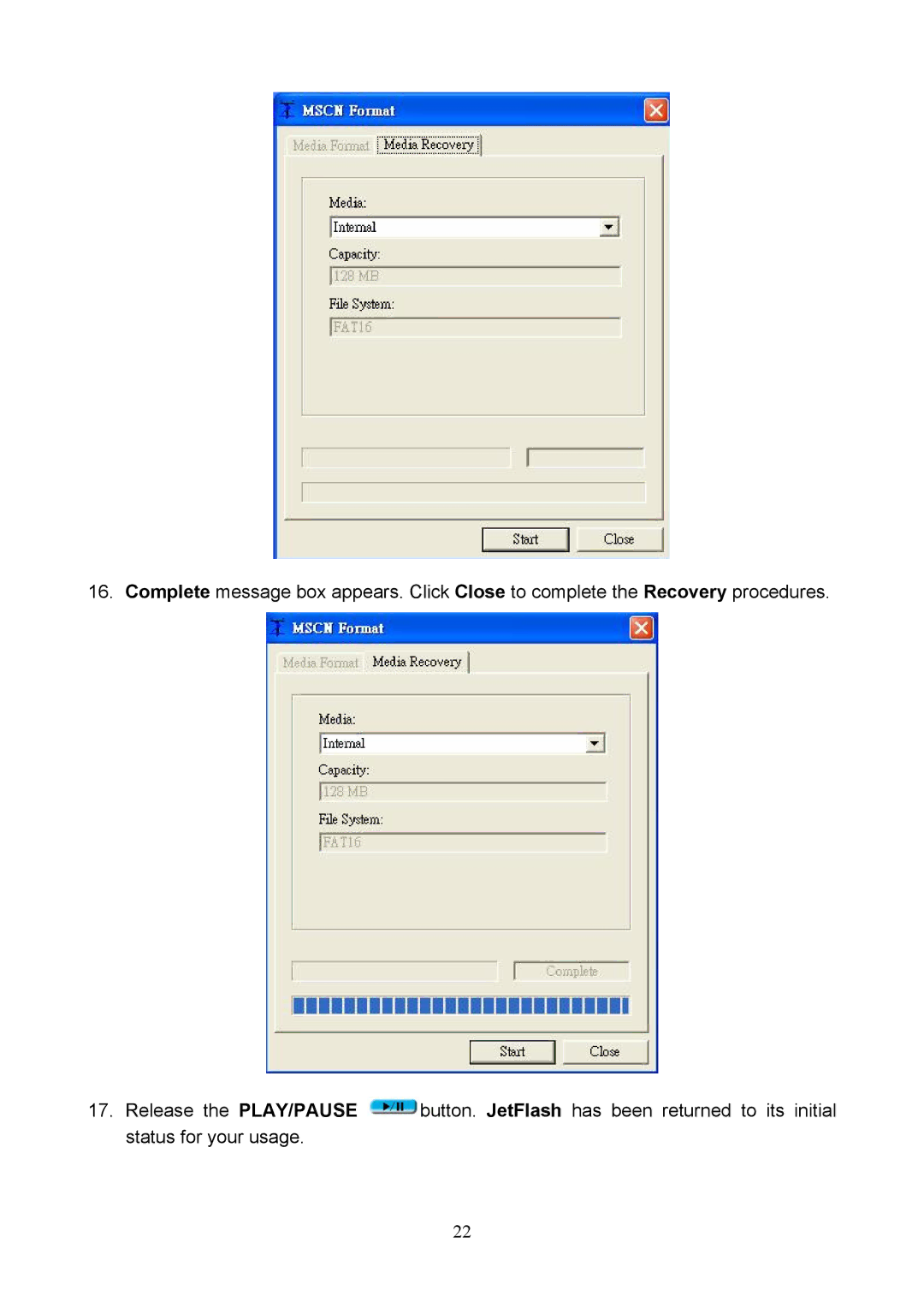 Transcend Information USB JetFlash user manual 