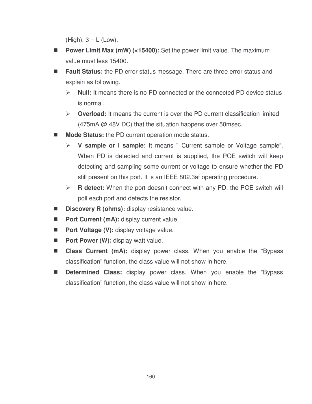 Transition Networks MIL-SM2401MAF manual 160 