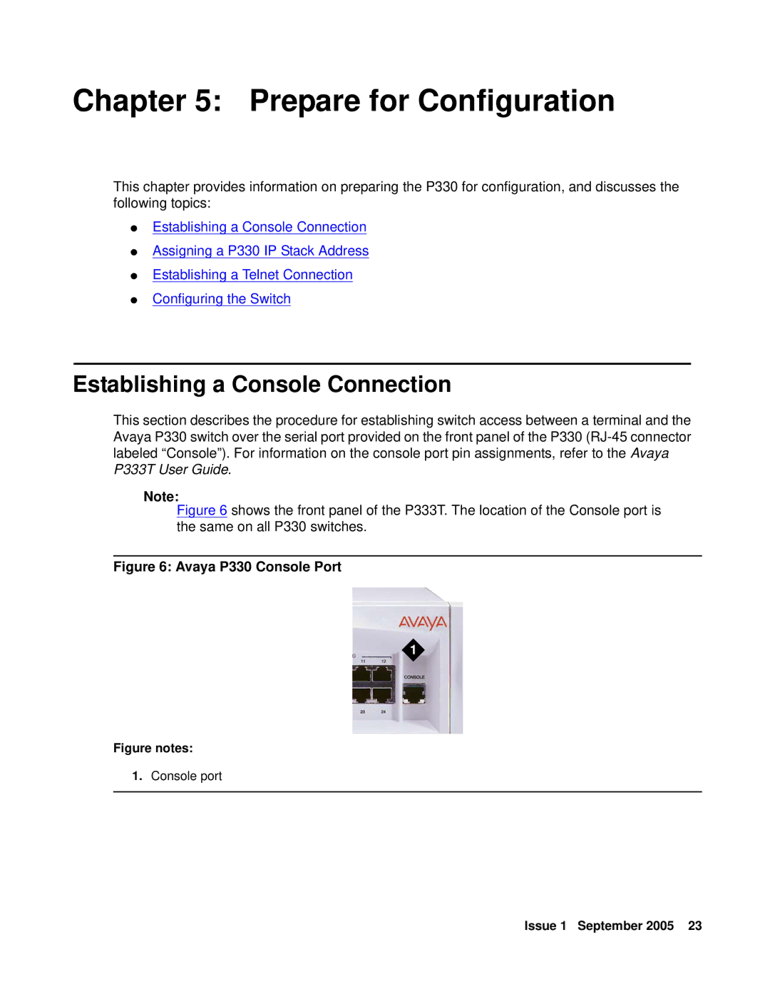 Transition Networks P332MF quick start Prepare for Configuration, Establishing a Console Connection 