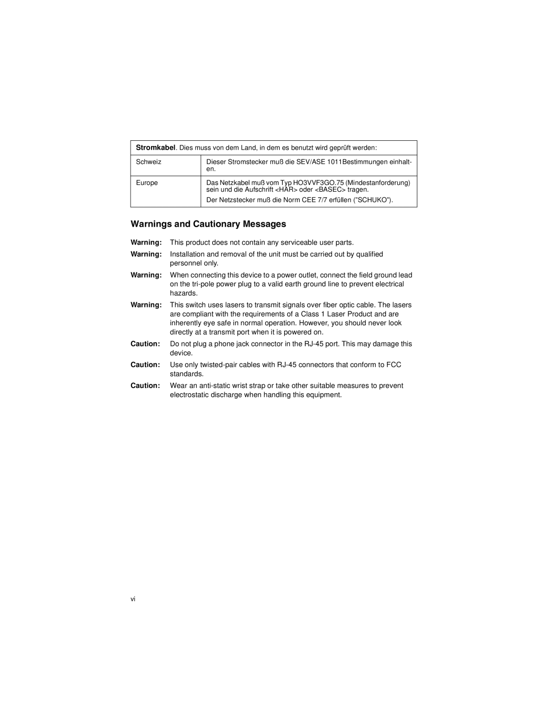 Transition Networks SM24-100SFP-AH manual Sein und die Aufschrift HAR oder Basec tragen 