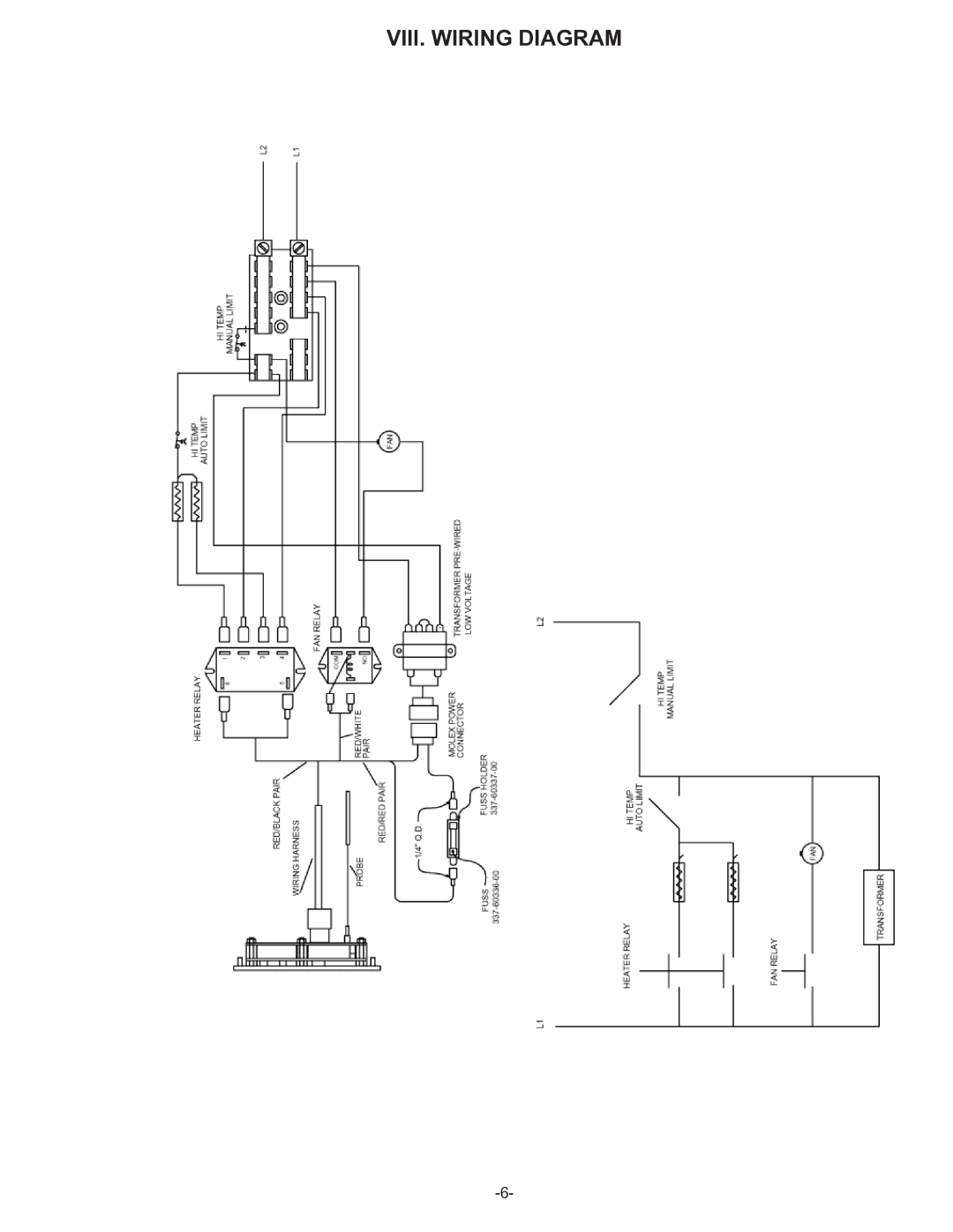 Traulsen RPP232L-FHS owner manual VIII. Wiring Diagram 