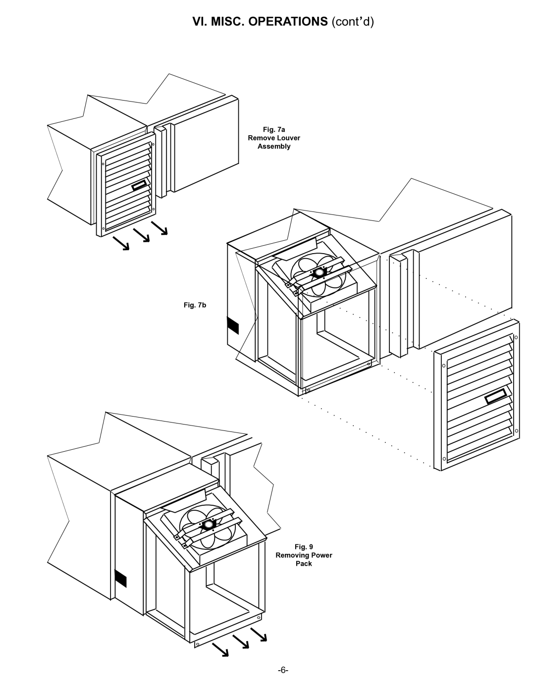 Traulsen UL Series, UC Series owner manual VI. MISC. Operations cont’d 