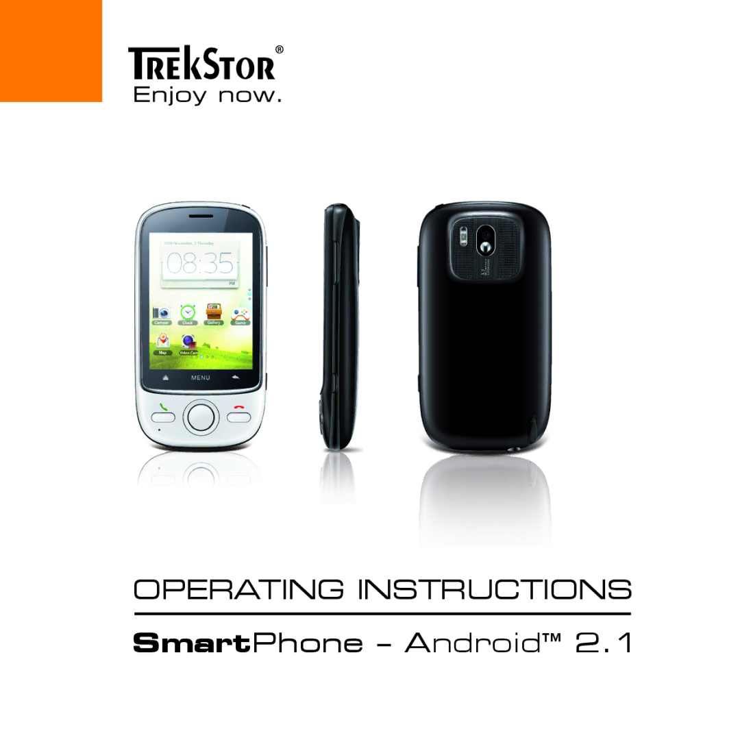 TrekStor Android 2.1 operating instructions Operating Instructions 